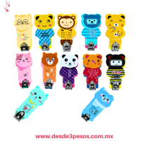 Blister de Cortauñas Infantil Decorado de Figuras 6.5 x 4 cm. 26A-119 Blister de Cortauñas Infantil Decorado de Figuras 6.5 x 4 cm. 26A-119