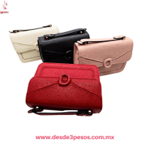 Bolsa Vinil en colores con Correa 2 diviciones y broche 21 x 15 cm. LD-08-2609 Bolsa Vinil en colores con Correa 2 diviciones y broche 21 x 15 cm. LD-08-2609