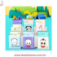 Bolsa con 10 Mini toallitas húmedas para bolsillo 12 x 8 cm. 5L-49 Bolsa con 10 Mini toallitas húmedas para bolsillo 12 x 8 cm. 5L-49