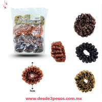 Dona Ondulada Mediana hecha de Cabello Sintetico 8 cm F-51 Dona Ondulada Mediana hecha de Cabello Sintetico 8 cm F-51