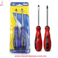 Juego de Desamadores Plano y Cruz 20 x 3.5 cm YH-301 Juego de Desamadores Plano y Cruz 20 x 3.5 cm YH-301