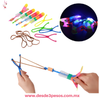 Juguete Led Flecha Lanzador Resortera 13 x 6.5 cm UQ-J019-06 Juguete Led Flecha Lanzador Resortera 13 x 6.5 cm UQ-J019-06