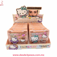 Mini Paleta de 4 Tonos de Iluminador FAVOR BEAUTY 9 X 9 cm ES6368 Mini Paleta de 4 Tonos de Iluminador FAVOR BEAUTY 9 X 9 cm ES6368