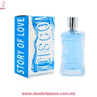 Perfume Story off Love Disco para hombre. 100ml. Azul L-487C Perfume Story off Love Disco para hombre. 100ml. Azul L-487C