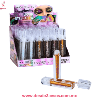 Sombra FAVOR BEAUTY liquida de ojos metálica brillante alto pigmento 11 X 3 cm caja con 24 pza. precio por 1 pza. EB7152 Sombra FAVOR BEAUTY liquida de ojos metálica brillante alto pigmento 11 X 3 cm caja con 24 pza. precio por 1 pza. EB7152