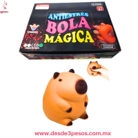 Squishi CAPIBARA 10 X 9 cm. Caja con 12pza. Precio por 1 pza. TT-2996 Squishi CAPIBARA 10 X 9 cm. Caja con 12pza. Precio por 1 pza. TT-2996