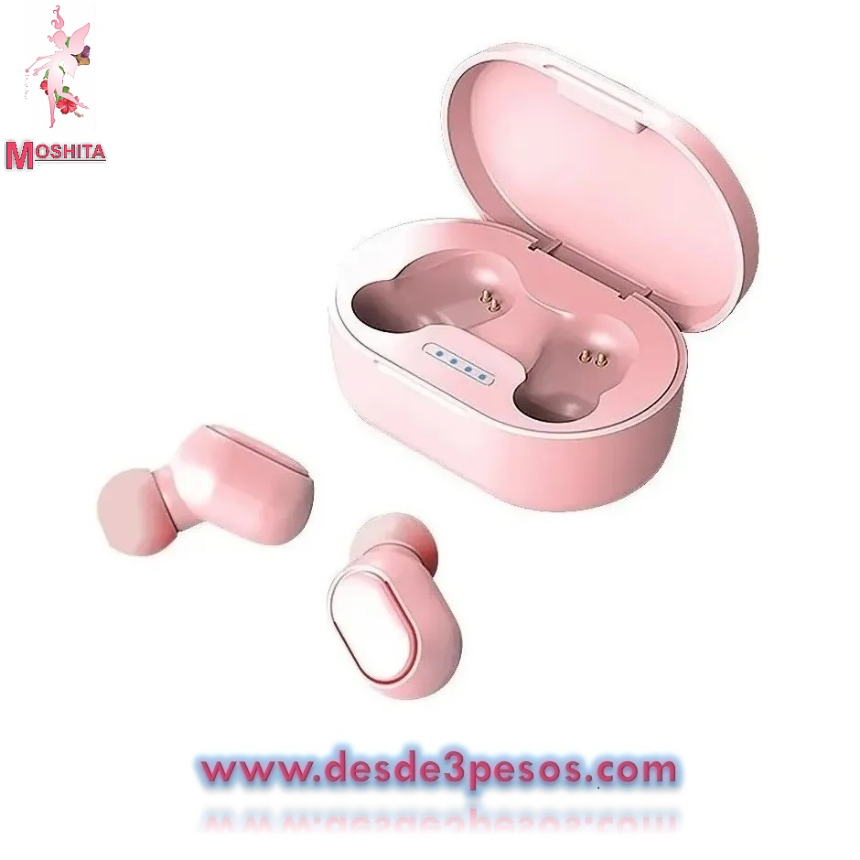 Auriculares Inalambricos Ovansu Osaubtws7 Bluetooth Rosado F Color Rosa